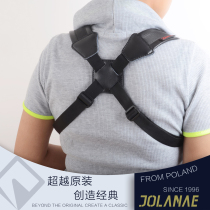 Batch bag leather black shoulder adult children universal alto tenor saxophone strap