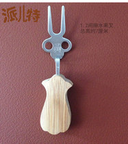 1 2 containing fruit fork bird eating fruit utensils bird supplies Acacia embroidered eye golden tiger skin iron cage