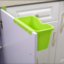 Kitchen trash can plastic creative hanging desktop storage box Home snap storage box