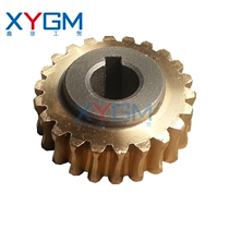 West Lake bench drill JZB-25 worm gear JZB-16 automatic feed drilling machine inlaid copper worm gear accessories gear