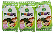 Korean seaweed Han Mei He Tongzhen olive oil low salt high calcium sea tundish children seaweed rice without 15g