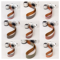 Special Price Promotion Icode] Single Anti-Digital Camera Camera braces Shoulder Strap Artistic Wind Stripe Gge