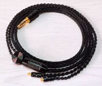 2 54 4 balance line ie80se846w60um50ls400mmcx2 5n3ap single crystal silver headphone upgrade line