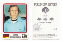 Panini Panini Star Sticker World Cup Chinese Version Georg Federal Germany #