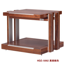 Yinyue Huidian FE HDZ-5002 black walnut solid wood audio rack Audio rack Amplifier rack Equipment rack