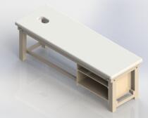 Manual massage bed(wooden) Manual massage bed