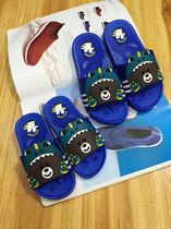 Child Slippers Boy Summer Non-slip Indoor Home Baby Toddler Cuddler Cuddler Kids Cool Slippers Soft Bottom