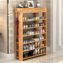 Shoe rack door shoe cabinet special price simple home economy family multi-function Mini small space