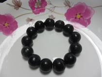 Pure natural living magnetic black green jade multifunctional medicine king stone bracelet beads bracelet transfer