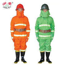 Zhejiang An fire fighting suit 97 style battle suit training suit thermal insulation two-piece top pants