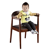 White Wax Wood Solid Wood Presidential Chair Kennedy Whole shipping Nordic Café Minjuku