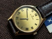 Stock new 70s Swiss Ido Gold-wrapped hand-wound mechanical womens watch clearance