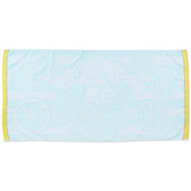 Japan SanrioCinnamoroll Yugui dog pure cotton bath towel bath towel large towel (lemon)