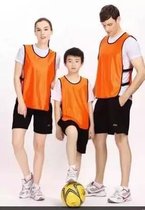 (Zhengdae Sports-Chengdu) Adult childrens group expands basketball unit football training vest confrontation suit