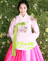 Korean imported fabric Tang clothing Hanbok Bride Hanbok Court Hanbok Daechangjin Hanbok YE-TY7036