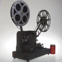 Antique American MOVIE-MITE 16mm 16 MM audio film projector functions normally