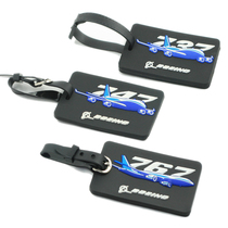 BOEING 737 747 767 rectangular black luggage tag BOEING model PVC luggage identification tag