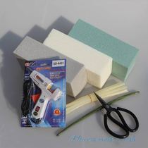 Tools Eternal Flower Box Garland Glass Cover Glue Glue Sticks Green Wire Flower Mud Scissors DIY Lovers