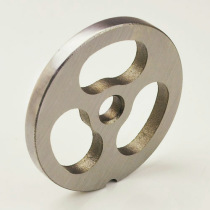 Can U.S. LKM-JR08 (No. 8) meat grinder accessories-three holes out of the meat board (round knife)