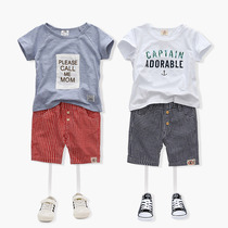 Baby Plaid Pants 2022 Summer Clothing Boy Children Casual Shorts 50% Pants Men kz-6183