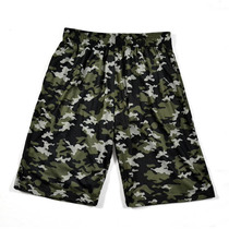 ITPLANNING professional basketball shorts full camouflage basketball pants with pocket breathable fabric