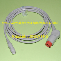 Compatible with Philips Mindray monitoring Invasive Blood Pressure cable IBP pressure sensor cable to Berang B B