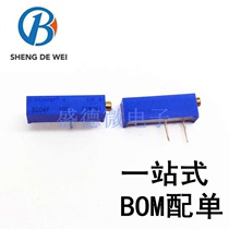 New original 3006P-1-201LF 200R BOURNS multi-turn precision adjustable resistance potentiometer