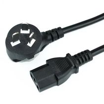 National Label CCC Certified High Power Desktop Host Case Display Pinned Three-hole Power Cord Copper 1 5 M