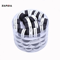 ZARSIA dry matte sweat sucking belt racket hand glue net feather handle skin fishing rod strap black