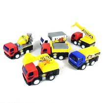 Christmas presents six inertial city engineering vehicles toy cars childrens educational toys inertial cars