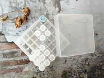 Color ink dispensing gadget 5ml freezing tube 36 grid freezing box color ink color test small brush