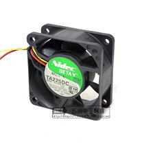 NIDEC 6025 12V 0 58A 6CM 6cm Dual ball High fan chassis server fan