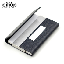 citiup Mens business card holder Womens fashion creative business card box Corporate annual meeting and exhibition supplies custom