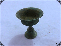 Exquisite bronze bronze ware container 3 bronze paste old road