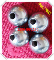 Stainless steel threaded steel ball Tapping steel ball 12 18 25 with M4 M6 M8 threaded half-hole screw ball