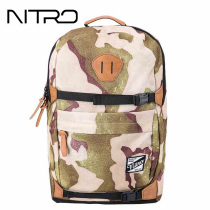 NITRO Middle School Schoolbag Female Large Capacity Campus Fashion Travel Backpack Male Personality European and American Backpack
