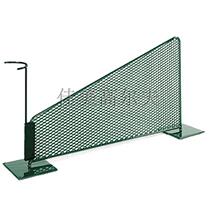 Large steel plate feet with ball bag rack divider Golf playing position divider Driving range supplies isolator Divider bar