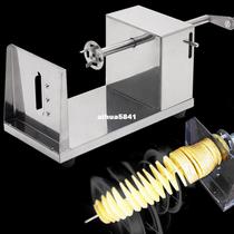 Stainless steel manual Tornado potato cutter Twisted potatoe