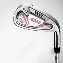 7 iron golf club girl teens with the cue ball golf club