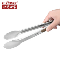 Barbecue Seahouse portable containing long food clip Roasted Meat Clip Bread Clip Food Clip rubber and plastic handle Anti-scalding hand