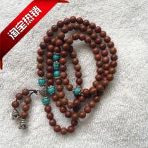 Stone needle bead bracelet 108 hand chain Surabaya stone hand chain Surabaya stone Surabaya floating stone red stone red stone yellow stone