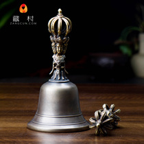 Hide and pass for a Nepalese handmade bronze glossy light diamond pestle nine shares Kumestle pestle large number