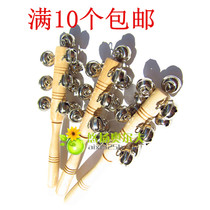  New special price Orff percussion instrument music teaching aids School play teaching aids 13 stick bells Hand rattles