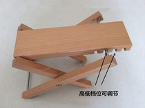 Cooperstand Sabili solid wood classical guitar footrest pedal tripod adjustable foot pedal