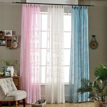 South Spring curtain blackout floor-to-ceiling windows living room bedroom window curtains finished simple modern shading yarn