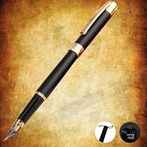  Hero 14k gold pen 200C type dragon gold clip 14K gold pen ink pen practice word office business