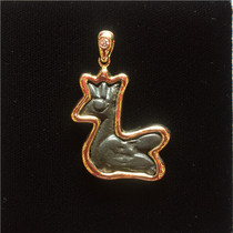 (This initial Buddha) zang mi old Ray jiang tian Tie Ning Ma gold Wudu go five zhi sheng beast Peacock Tiantie