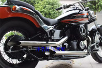 Racing Star 400 modified exhaust pipe with horse tellurium sound