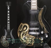 Custom ESPs Dragon Veneer Electric Guitar Bass speaker Effect device AK20