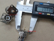 BNC-JF BNC male head with small square plate holder BNC male head with square flange Q9 video seat